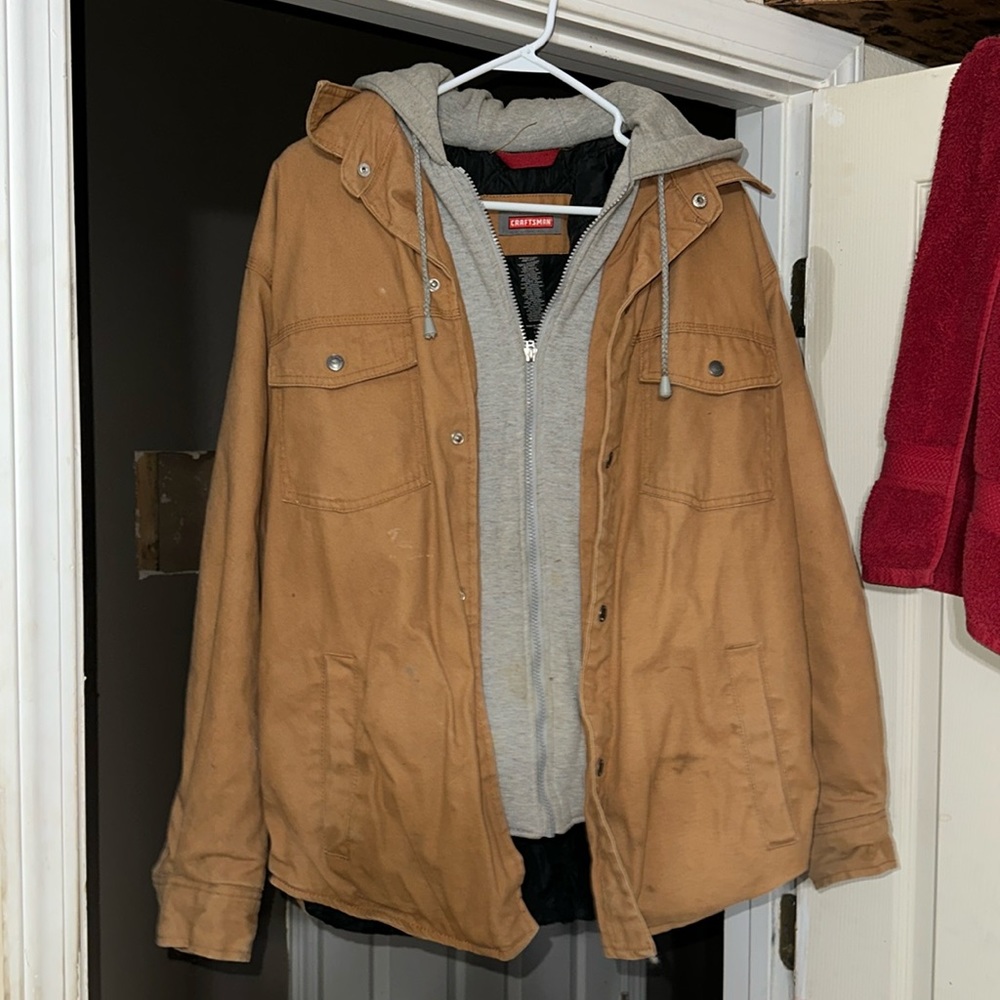 Craftsman jacket sz L